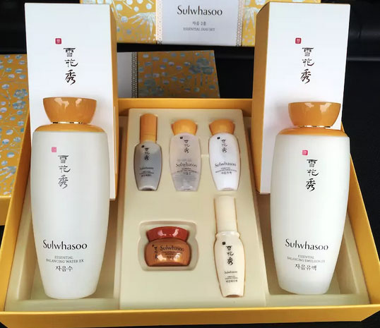 雪花秀滋陰水乳潤燥三件套盒